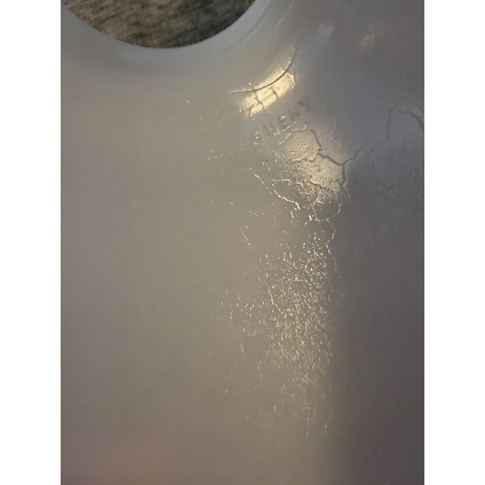 Vintage Allegheny 1 Milk Glass Shade 10
